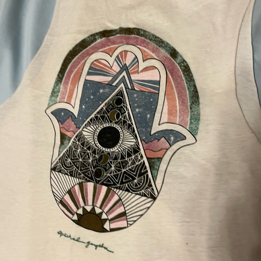 Spiritual Gangster crop tank top (medium)